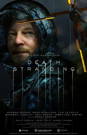 غلاف لعبة Death Stranding